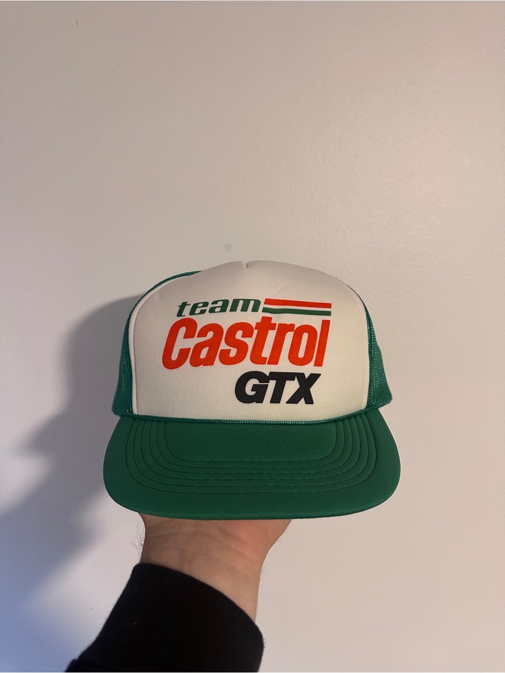 Team Castrol GTX Green & White Trucker Hat